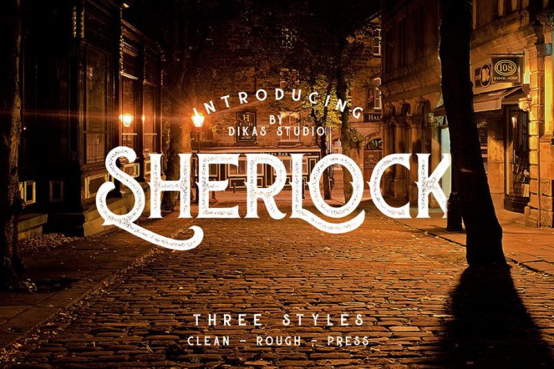 Sherlock Typeface