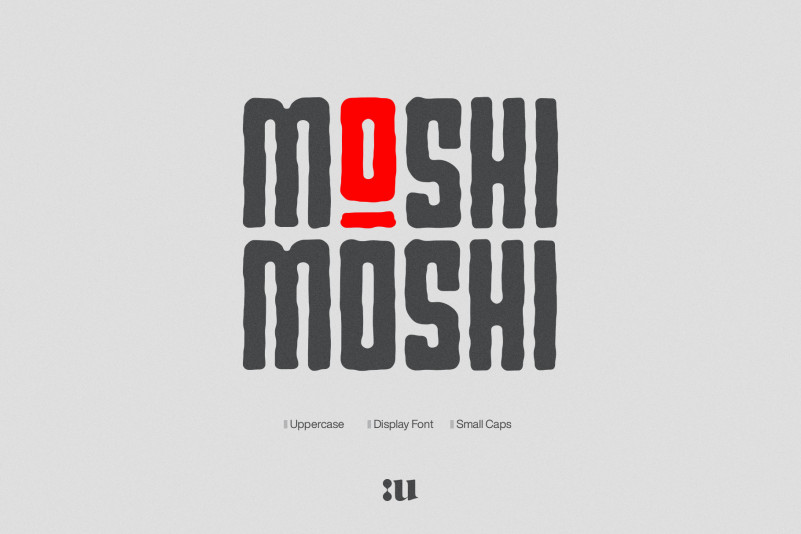 Small Moshi Moshi Font