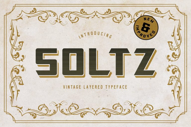 Soltz Typeface