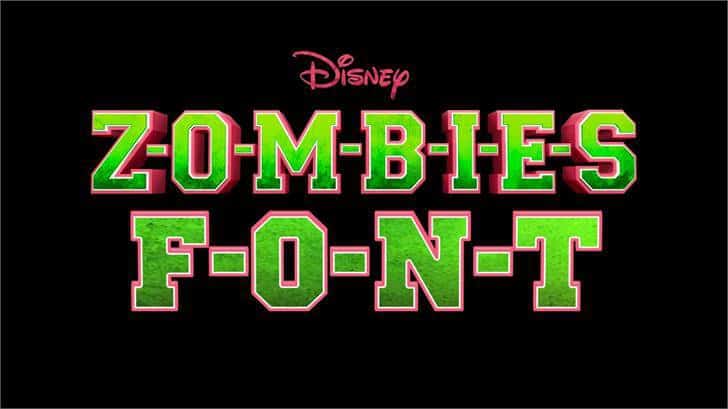 ZOMBIES font