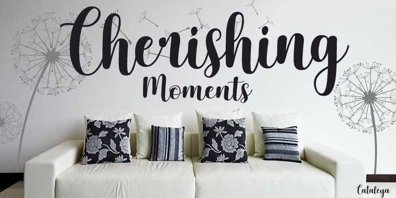 Cherishing Moments Font