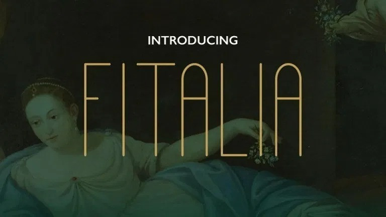 Fitalia Sans Serif Font