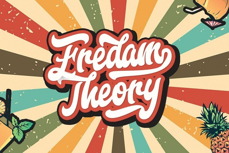 Fredam Theory Retro Script Font