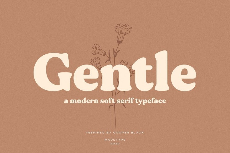 Gentle Soft Serif Font