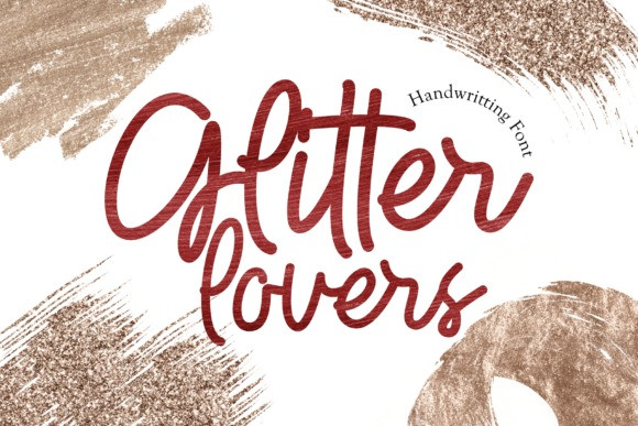 Glitter Lovers Monoline Font