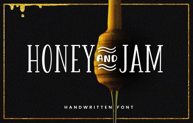 Honey & Jam Font Family