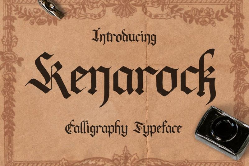 Kenarock Font