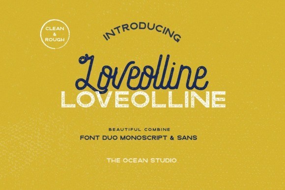 Loveolline Font Duo