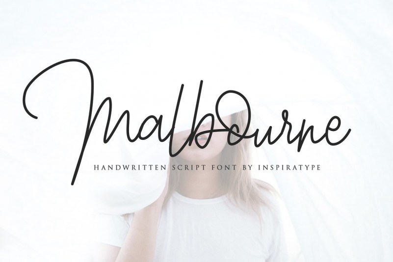 Malbourne Signature Font