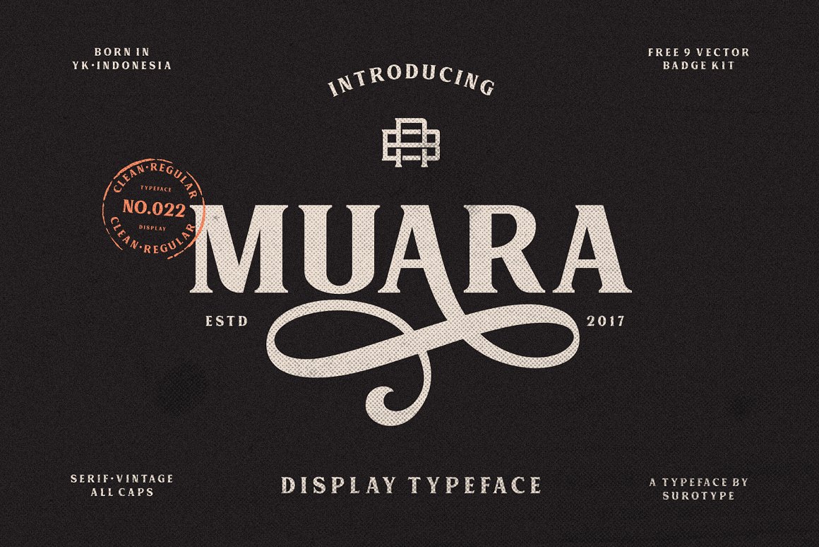MUARA Typeface Free