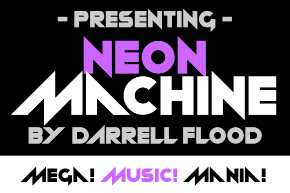 Neon machine Font