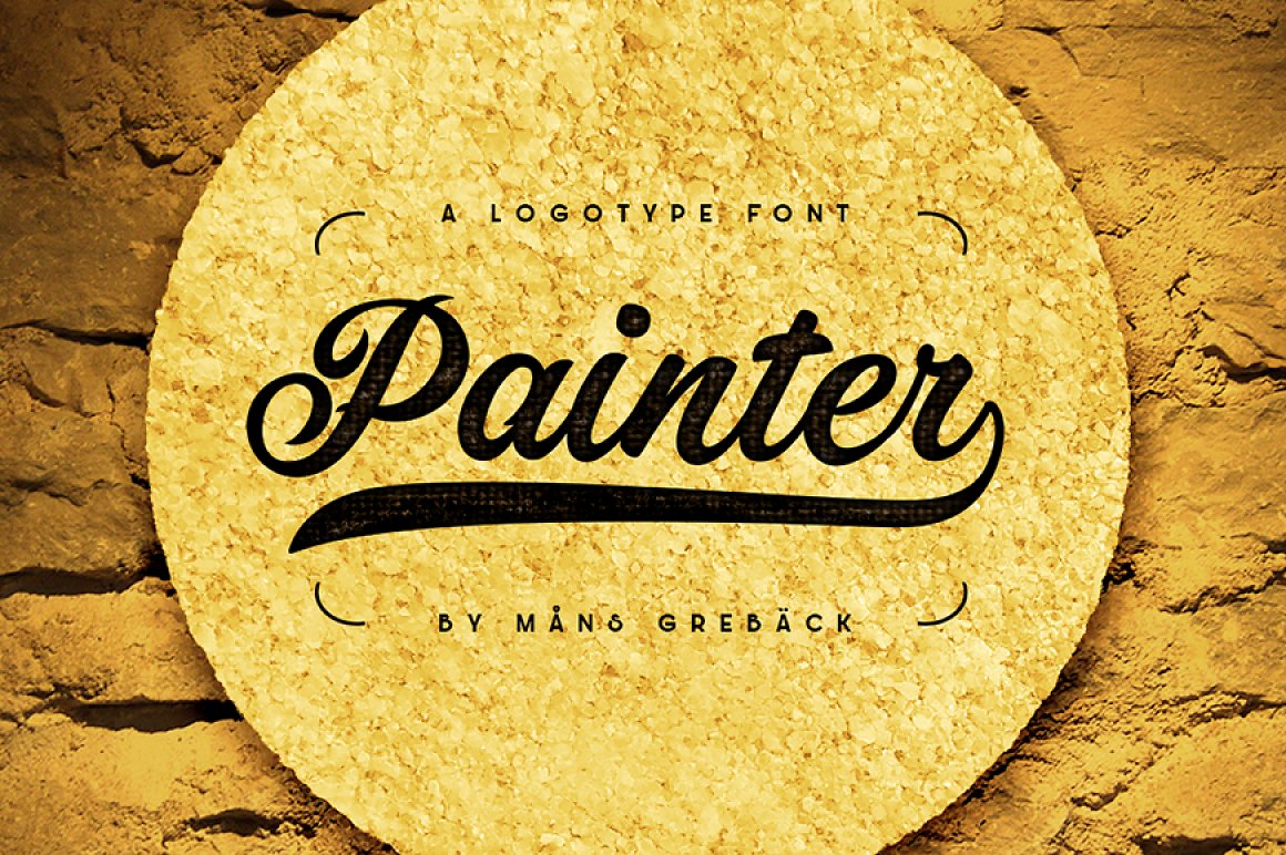 Painter Bold Script Font