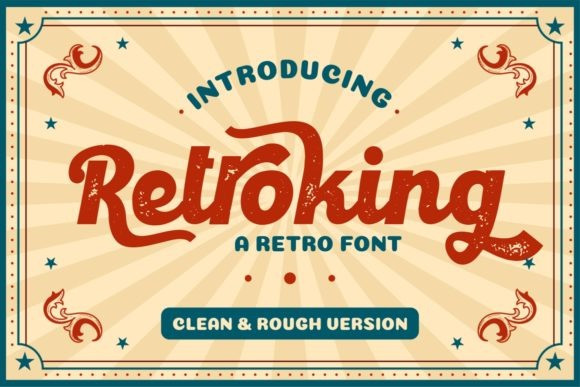 Retroking Retro Font