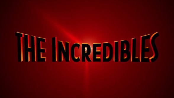 the Incredibles font