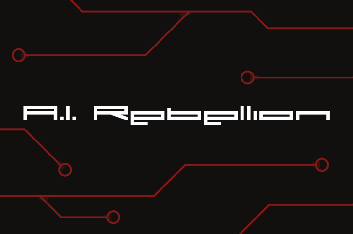 A.I. Rebellion font