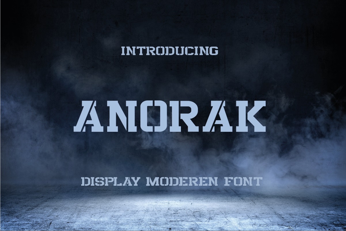 Anorak Font