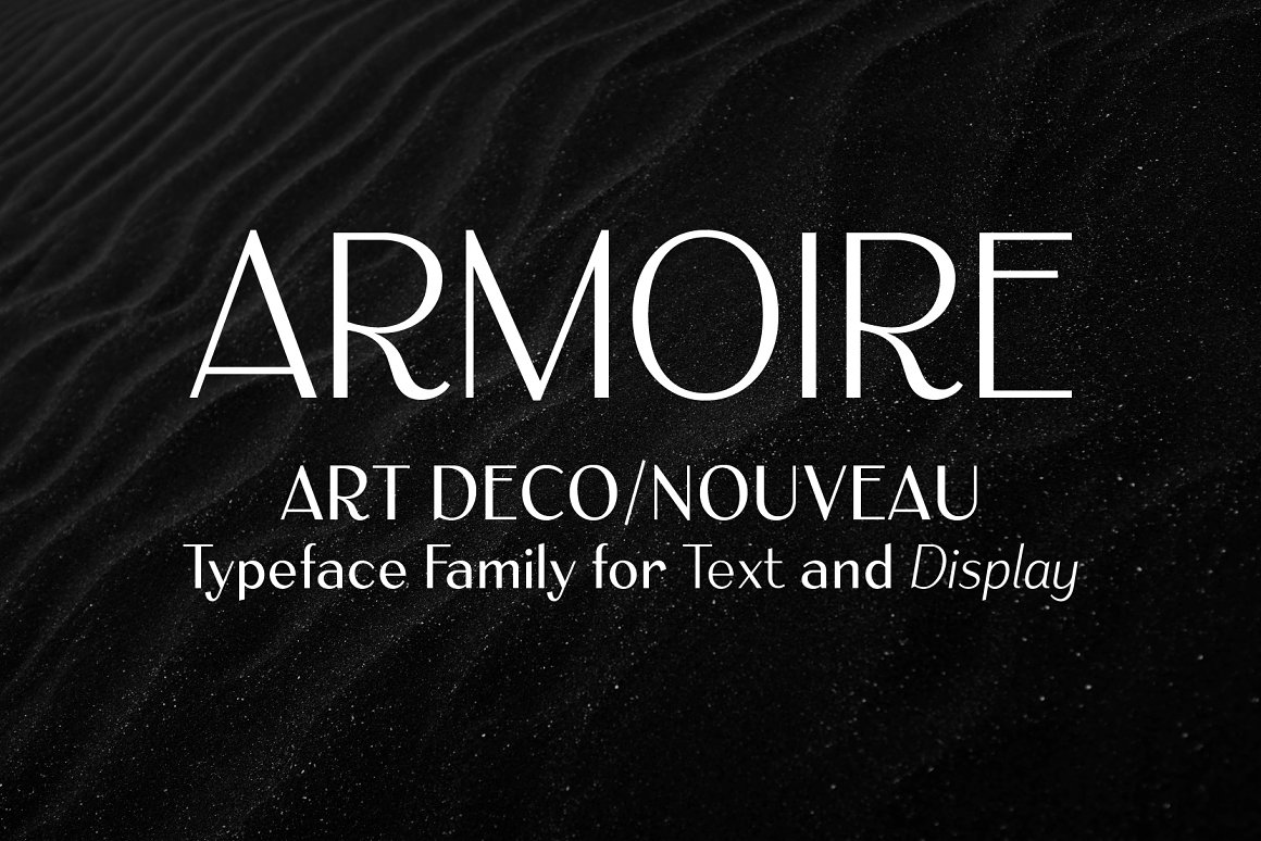 Armoire Font Family