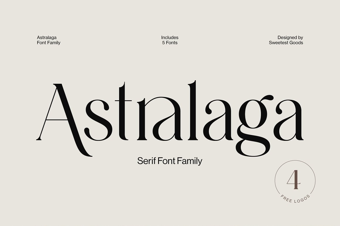 Astralaga Font Family