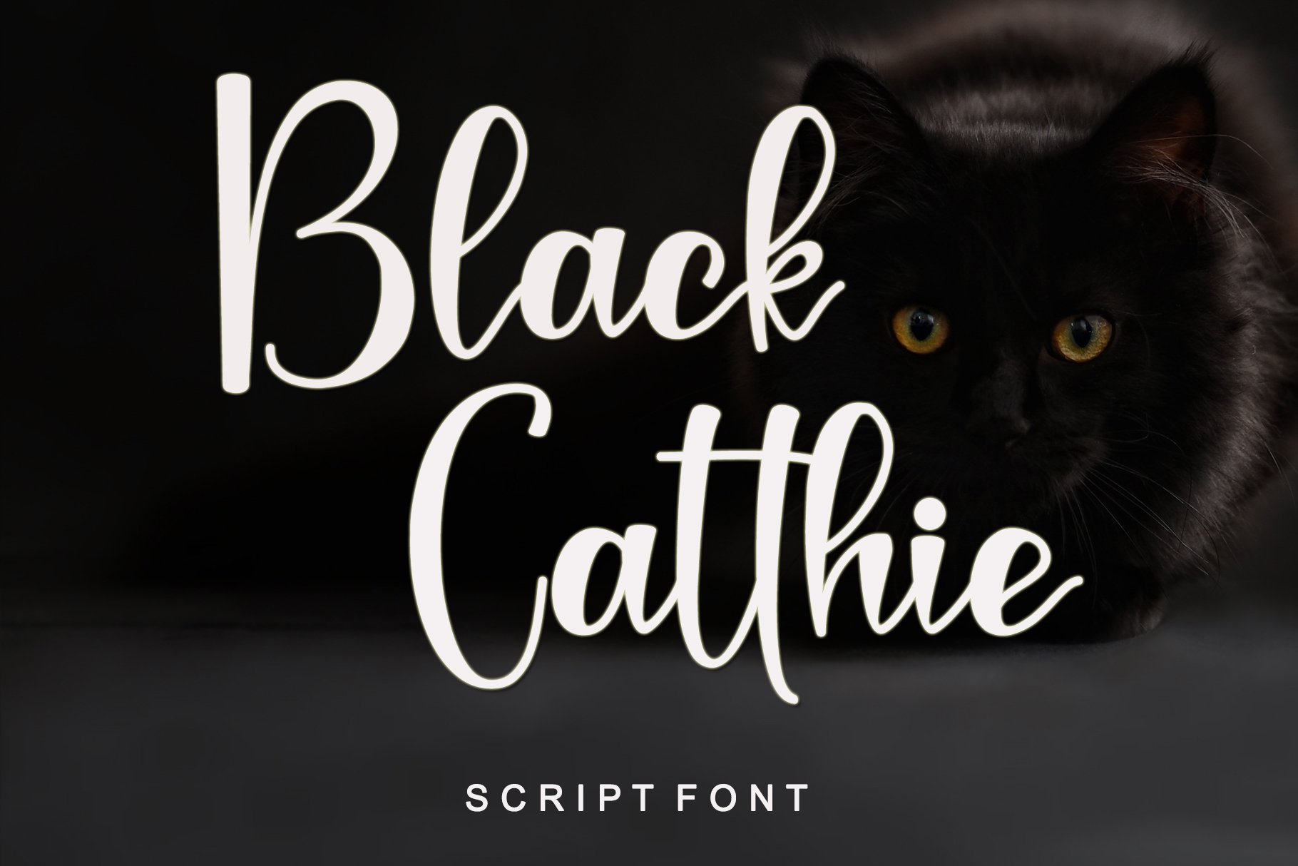 Black Catthie Font