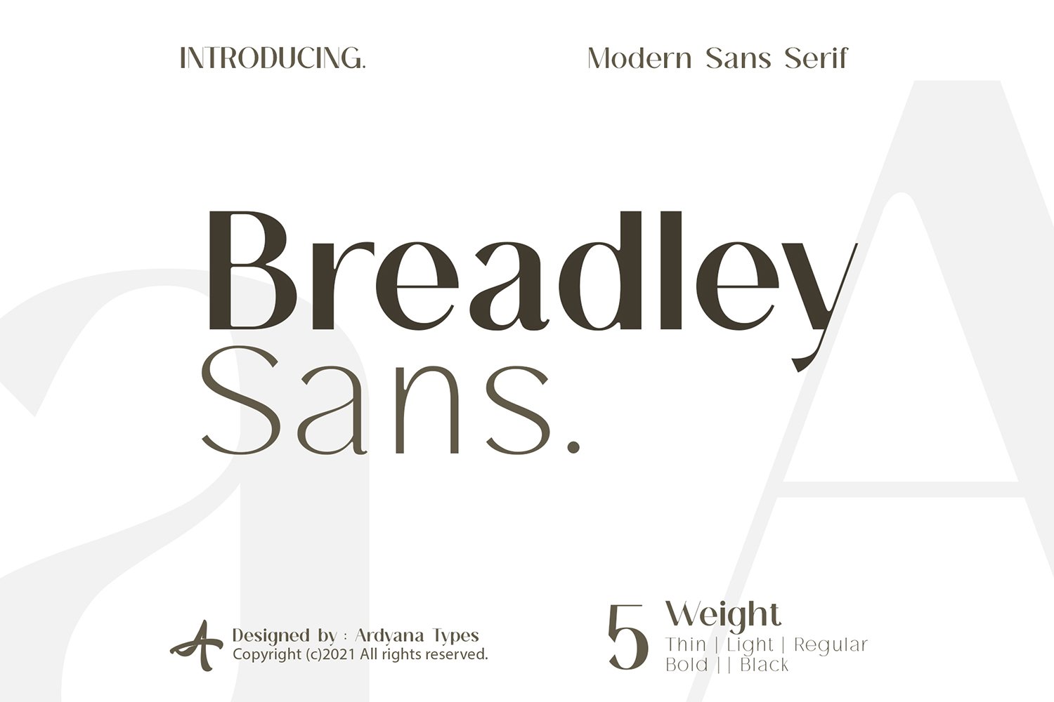 Breadley Sans Font