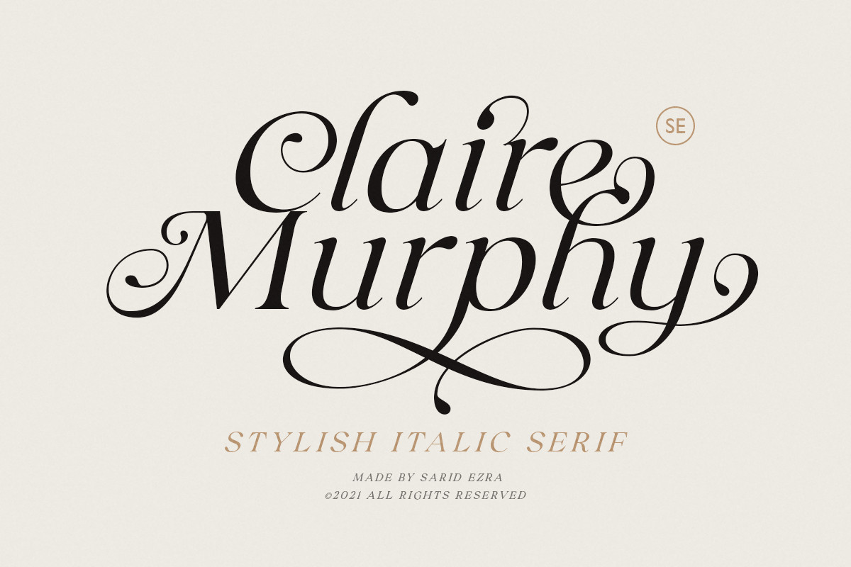 Claire Murphy Font
