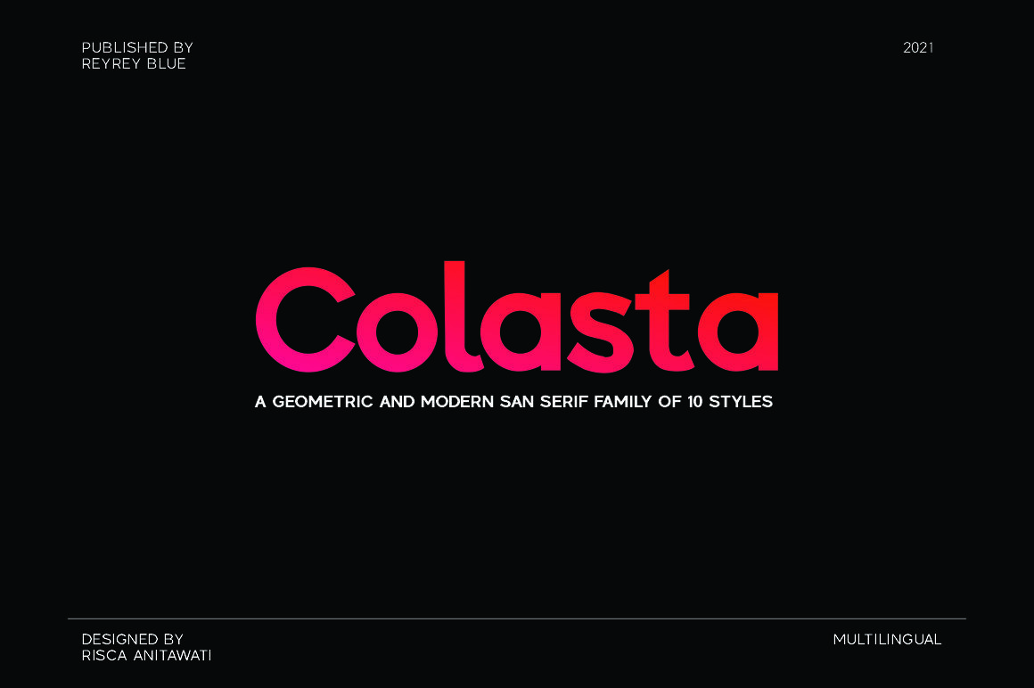 Colasta Font Family