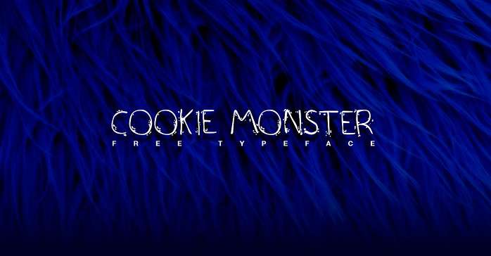 Cookie Monster Font
