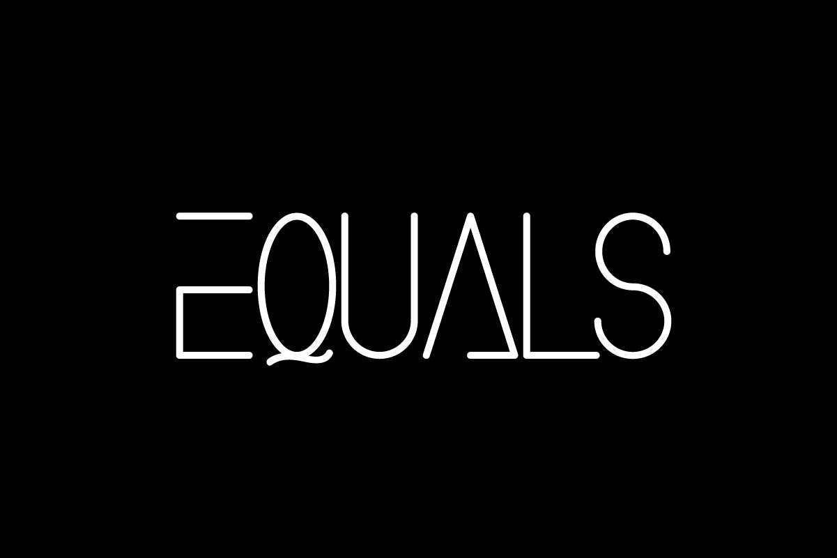 Equals Font