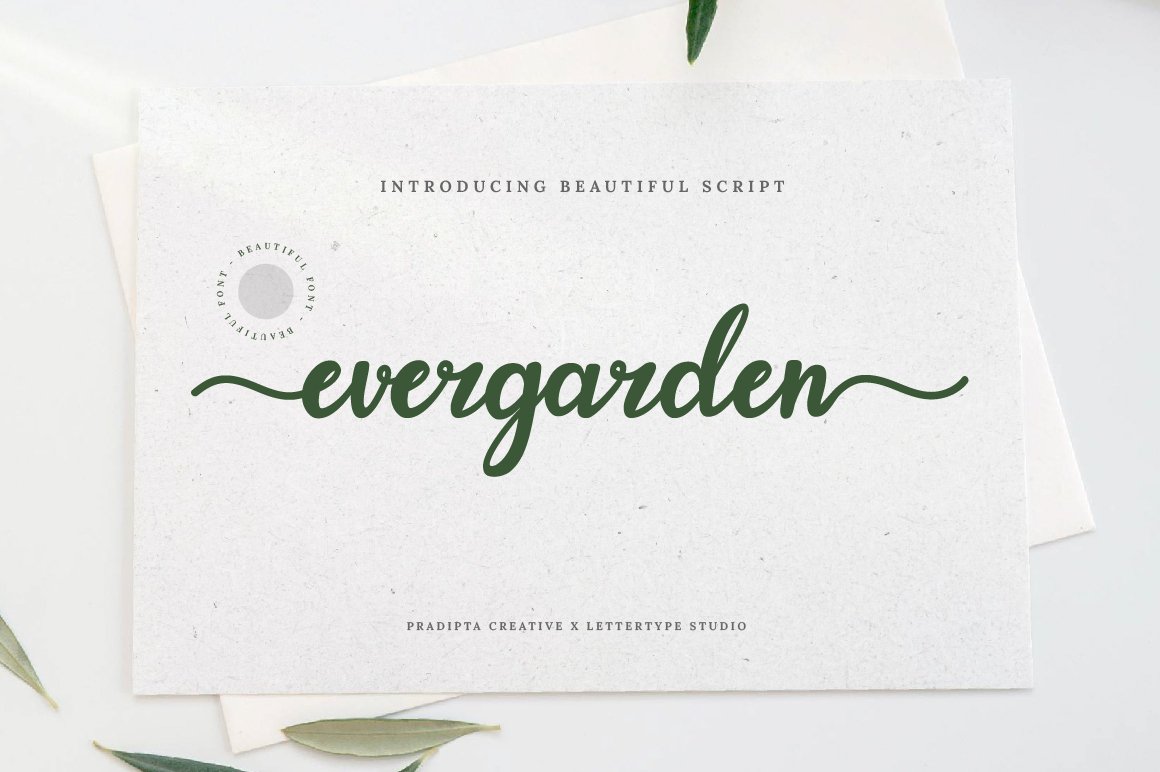 Evergarden Font