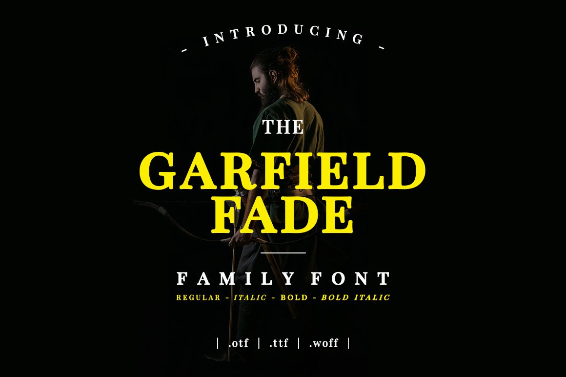 Garfield Fade Font