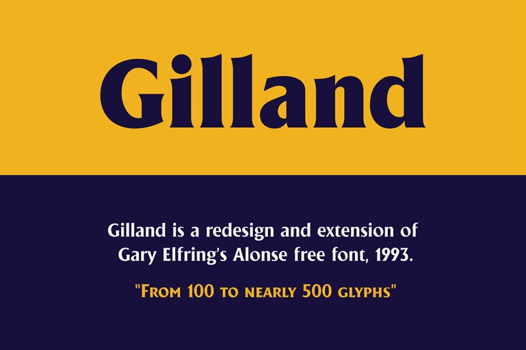Gilland Font