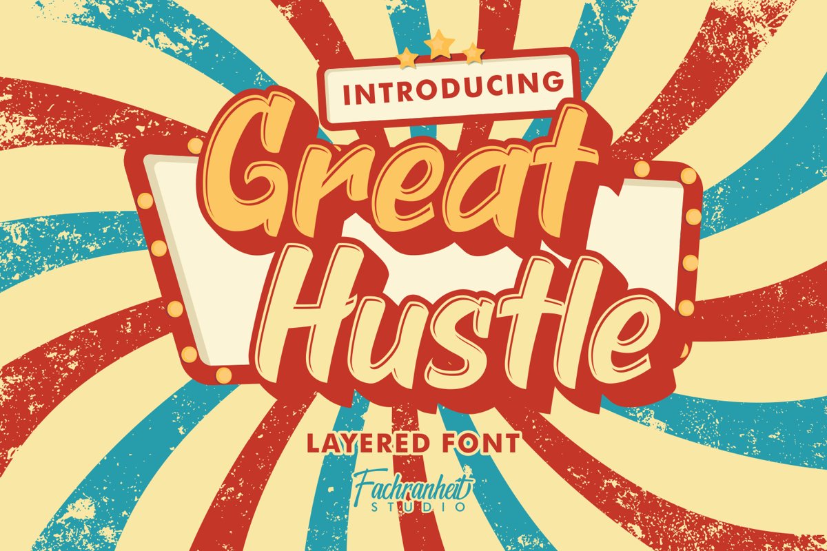 Great Hustle Bold Display Font