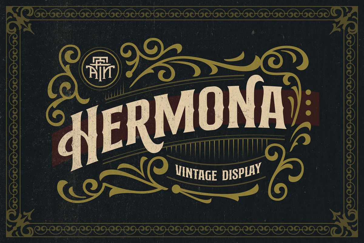 Hermona Vintage Display Font