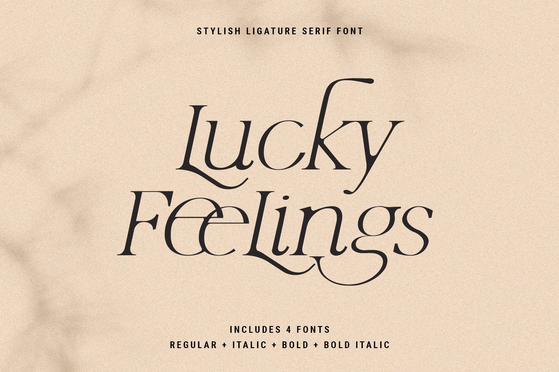 Lucky Feelings Font