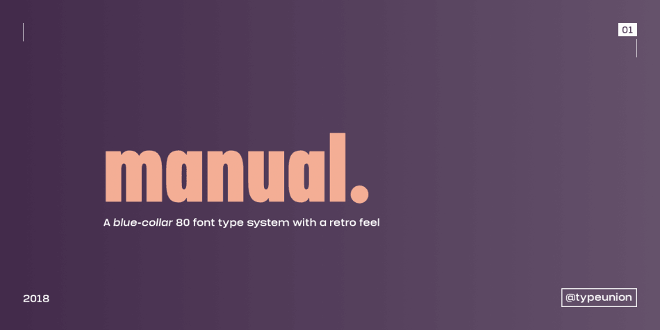 Manual Font