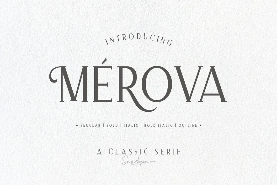 Merova Font