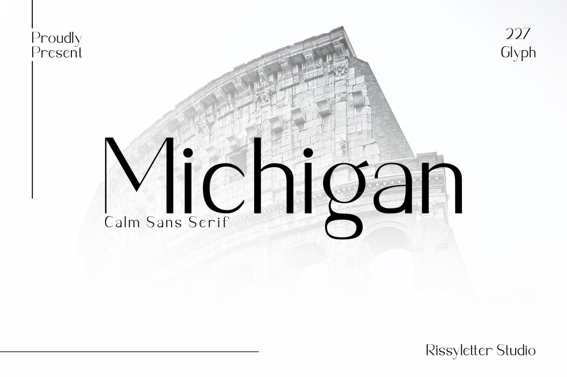 Michigan Font
