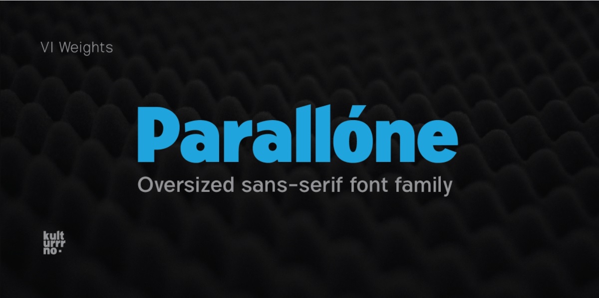 Parallone Font Family