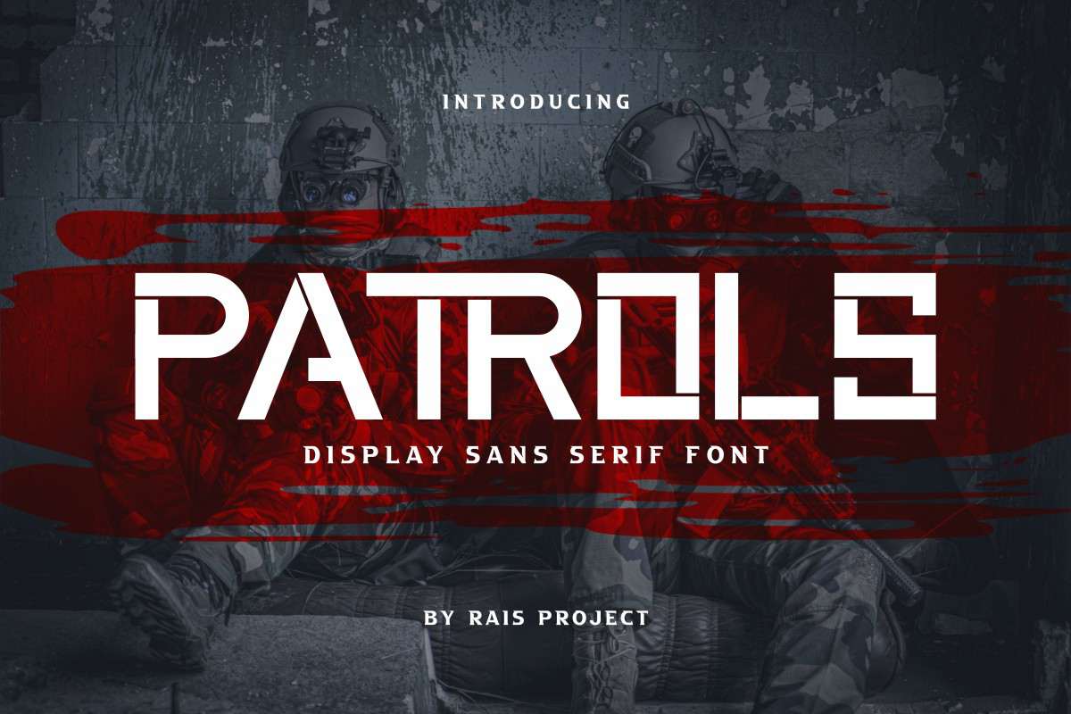 Patrols Font