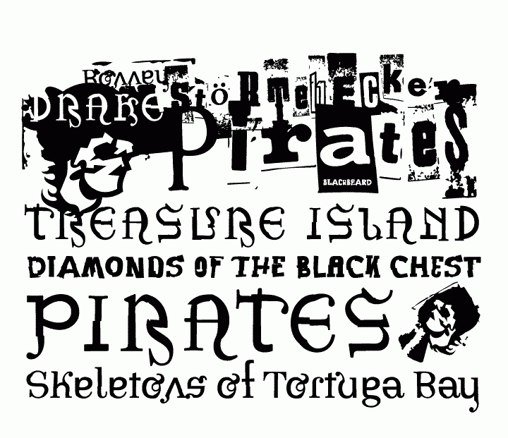 Pirates font
