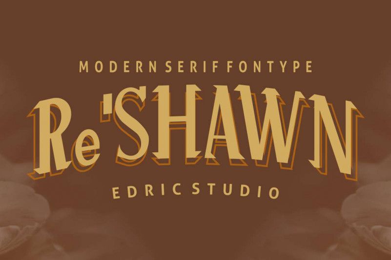 Re’shawn Vintage Font