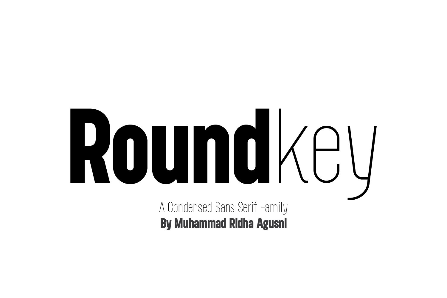 Roundkey Font Family
