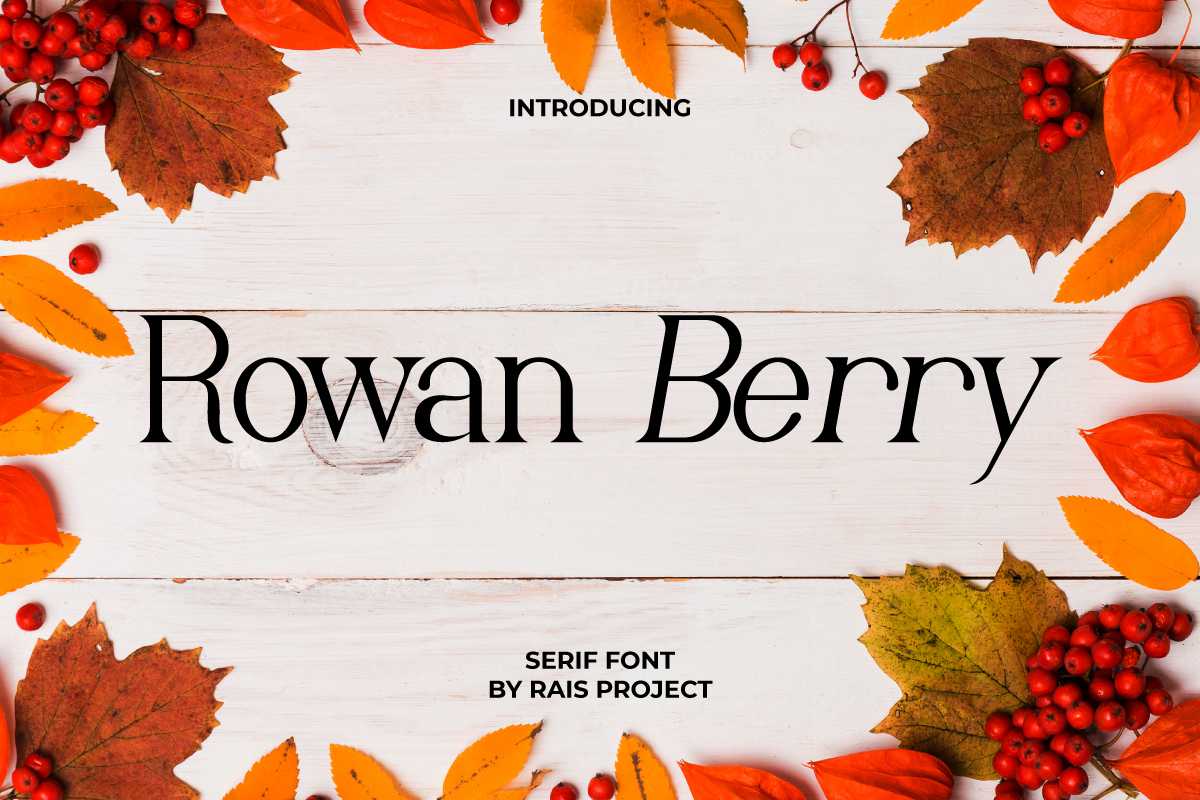 Rowan Berry Font