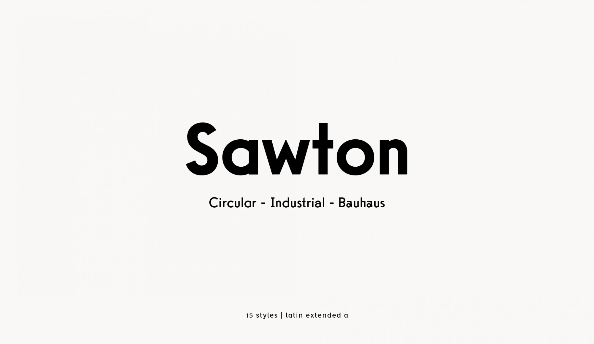 Sawton Font