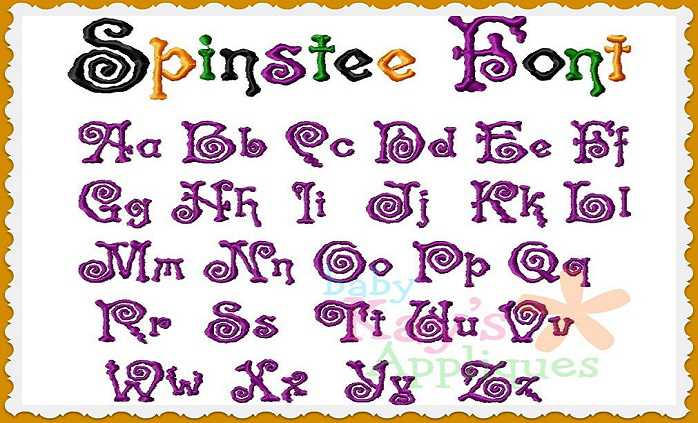 Spinstee font