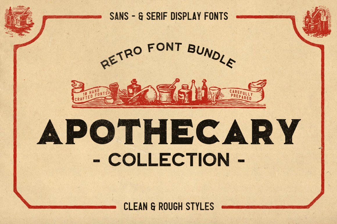 The Apothecary Collection Font