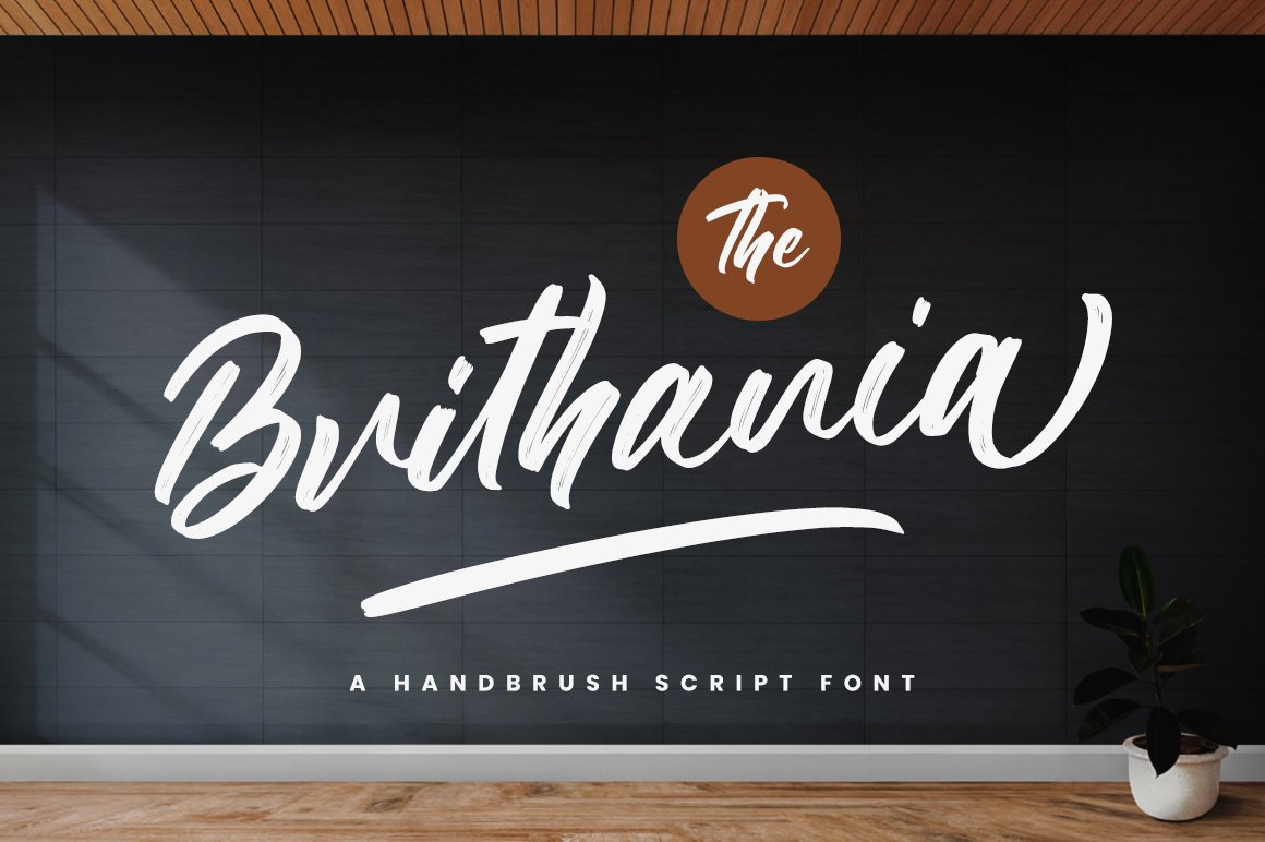 The Brithania Font