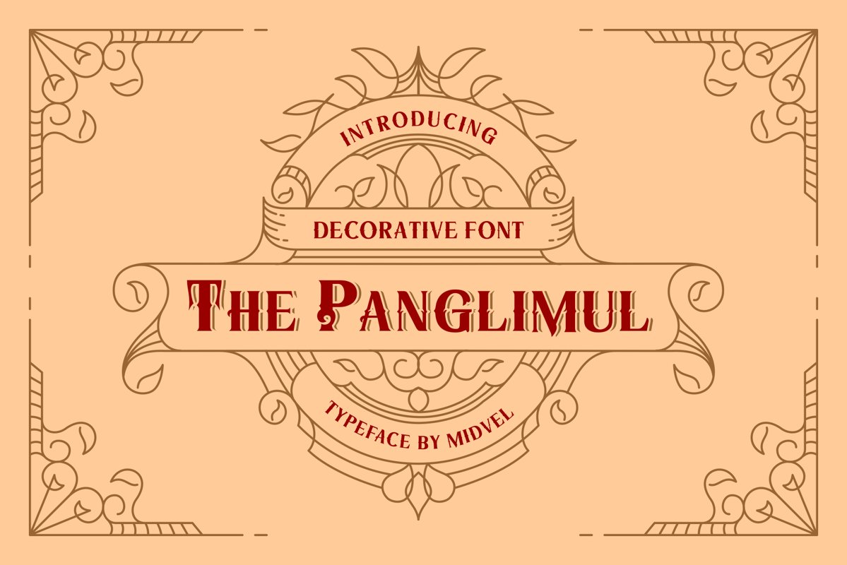 The Panglimul Display Typeface