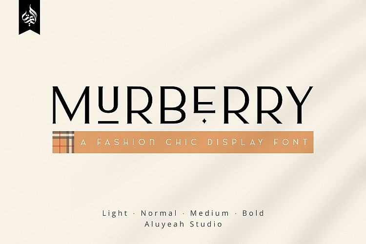 AL Murberry Display Font
