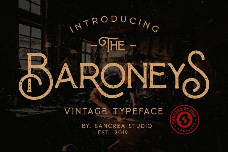 Baroneys Vintage Font